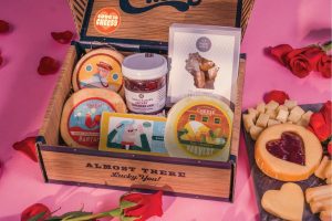 Love Is Cheesy Gift Basket